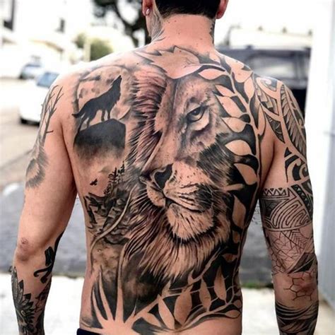 back tattos for men